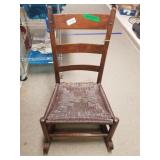 Brown Rocking Chair