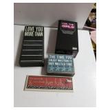 Adult Party Game,  Wooden Signs