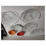 Glass Fish Dishes,  Bowls