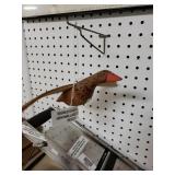 Signed RUE Wood Hen Mallard Duck Decoy