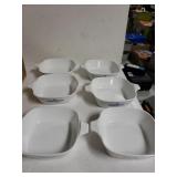 Small Vintage Corningware Dishes