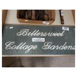 Thick Slate Garden Sign