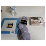 Christmas CDs, Womens Sox And Fish Picture