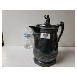 Antique Meridian Pewter Pitcher