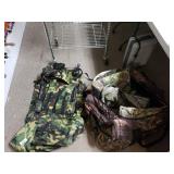 Hunting Gear To Include Backpack, Vest, Chair