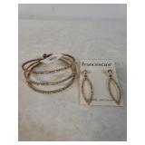 Ladies Bling Jewelry Set - Bracelet & Dangle