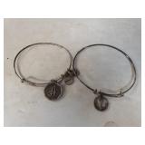 Alex And Ani "A" Initial Bracelet & Other Similar
