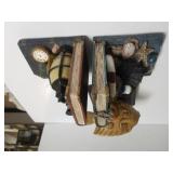 Nautical Bookends, Decorative Fish