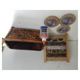 Lighthouse Coasters, Basket & Other Items