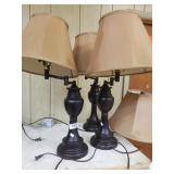 Matching  Lamps Worh Lot 3056(3)