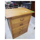 Oak Like 4 Drawer Dresser
