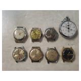 Lot Of Watch Faces - No Bands, (1) Stop Watch