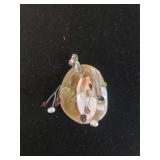 Ladies Coral/Beach Inspired Pendant - Marked