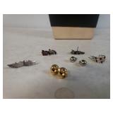 (6) Pair Ladies Stud Earrings