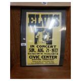 Elvis In Concert Poster