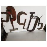 Assorted Clamps
