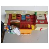 Vintage 1973 Fisher Price Play Family Village &