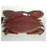 Wooden Decorative Wall Crab
