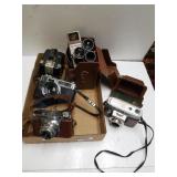 Assorted Vintage Cameras, 8mm