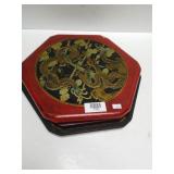 Chinese Checkers In Decorative Oriental Box