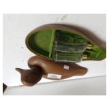Avon Plastic Duck With After Shave Bottles
