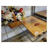 Vermillion Oak Cutting Board And Decorative