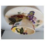 Tabletop Fruit Basket Plate & Bowl