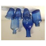 Blue Glassware