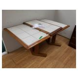 Tile Top Dining Room Table With Leaf