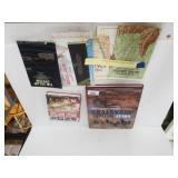 Military Books(2) & Nat Geo Maps