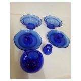 Cobalt Blue Glassware