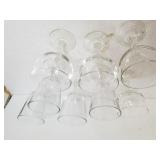 Clear Glass Stemware