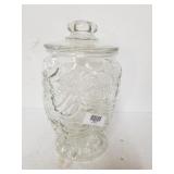 Princess House Glass Jar With Top