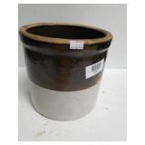 2 Tone Brown Crock