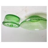 Atlas Green Depression Glass Candy Dish, Bowl