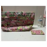 Vera Bradley Purse And Matching Wallet Set
