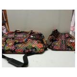 Vera Bradley Tote And Purse Matching Set