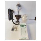 Chime Kit & Wall Mount Lamp With Globe