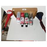 Brake Cleaner, Funnel, Motor Treatment, Enamel