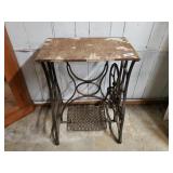 Vintage New Home sewing Machine Table
