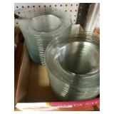 Clear Glass Saucers