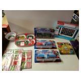 Christmas Plate Bowl And Pencils,  Thomas And