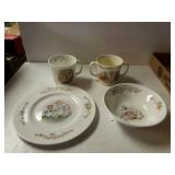 Royal Albert Plate Bowl And Cups