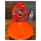 Hot Wheels Carrier & Ring of Fire Ramp With Cars