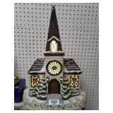 Vintage Ceramic Lighted Church