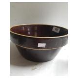 Brown Glaze  Bowl Brown Pottery Bowl