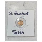 St Gaudens Mini Token