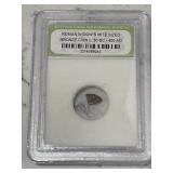 Ancient Widows Mite Coin 50 BC - INB Certified