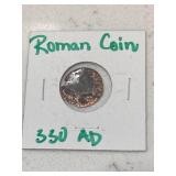 Attributed Ancient Roman Coin 330 AD