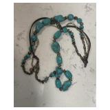 Vintage Natural Turquoise Gemstone Necklace